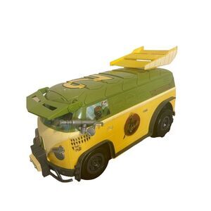 Teenage Mutant Ninja Turtles Party Van No Remote Non Working for Parts Repair